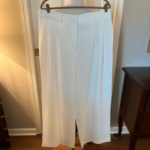 Chico's Classic Cream Wide-Leg Pants